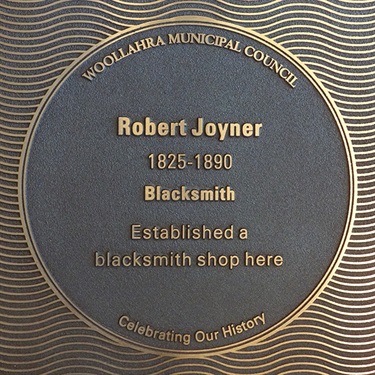 Plaque for Robert Joyner