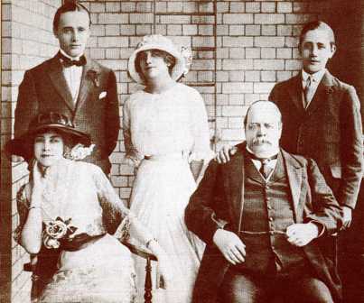 Sir George and Lady Reid and family