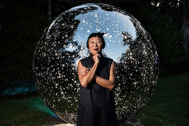 Artist Lindy Lee. Image credit: Steven Siewert