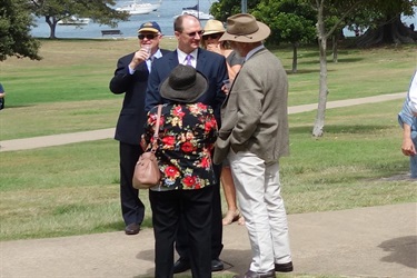 John Ive OAM and wife, Francois McHardy