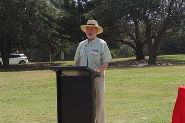 Peter Poland, President of the Woollahra History & Heritage Society