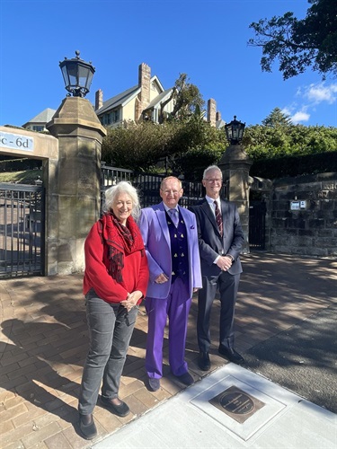 Guest speakers Professor Catherine Storey University of Sydney, Cr Peter Cavanagh and Dr Andrew Bean, NSW Deputy Chair Royal Australasian College of Surgeons