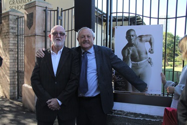 Plaque unveiling - World Heavyweight Championship title fight 1908 – Johnny Lewis and Charkey Ramon