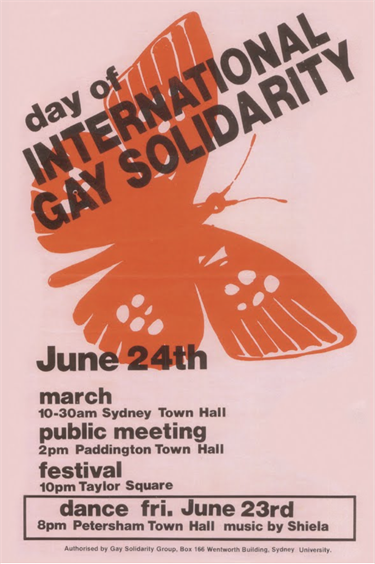 (7) Day of International Gay Solidarity Poster