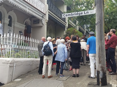 Guests at 69 Cambridge Street, Paddington