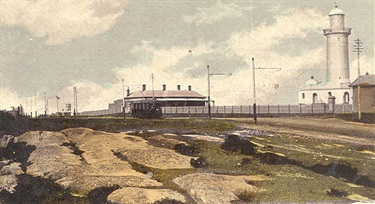 Tram at Lighthouse