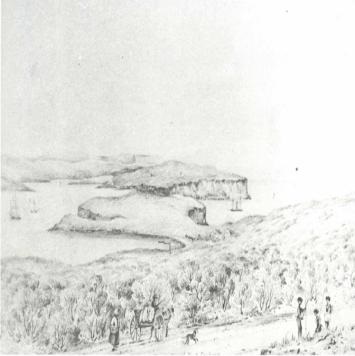 Drawing of area facing the Heads