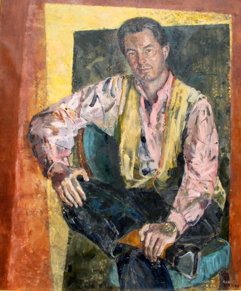 Portrait of Rex Irwin by Judy Cassab