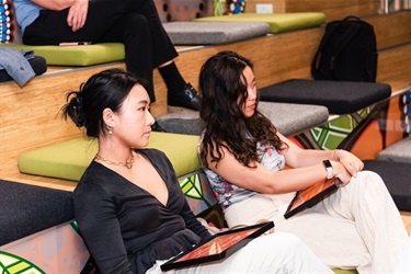 2022: Non-Fiction winners Lucia Tường Vy Nguyễn & Reina Brigette Takeuchi