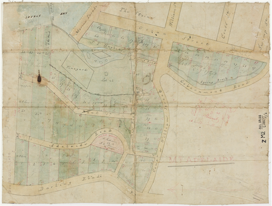 Mt Adelaide map