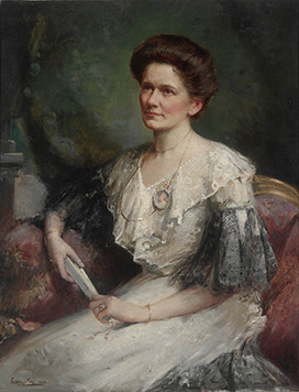 Painting of Jessie Street's mother