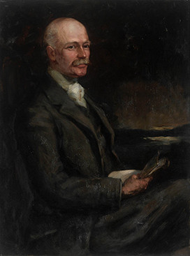 painting of Jessie Street's father