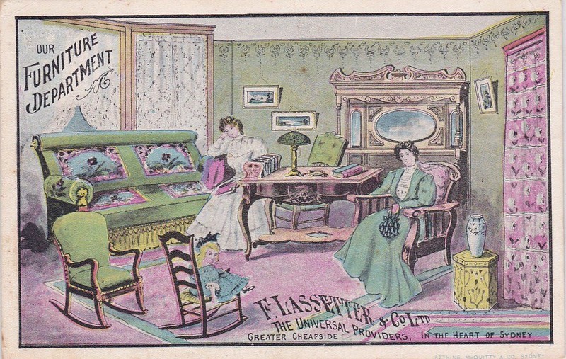 Lassetter & Co postcard