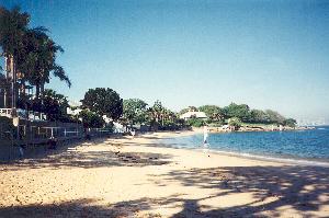 Camp Cove Beach looking towards Green Point, Watsons Bay ca 1996