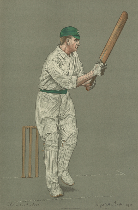 Mr M A Noble from the series The Empire's Cricketers