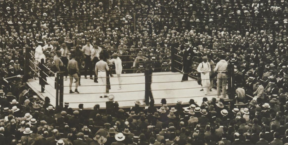 Burns-Johnson Boxing Contest