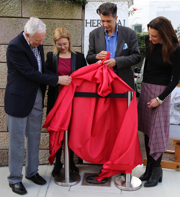 James Francis (Frank) Hurley plaque unveiling