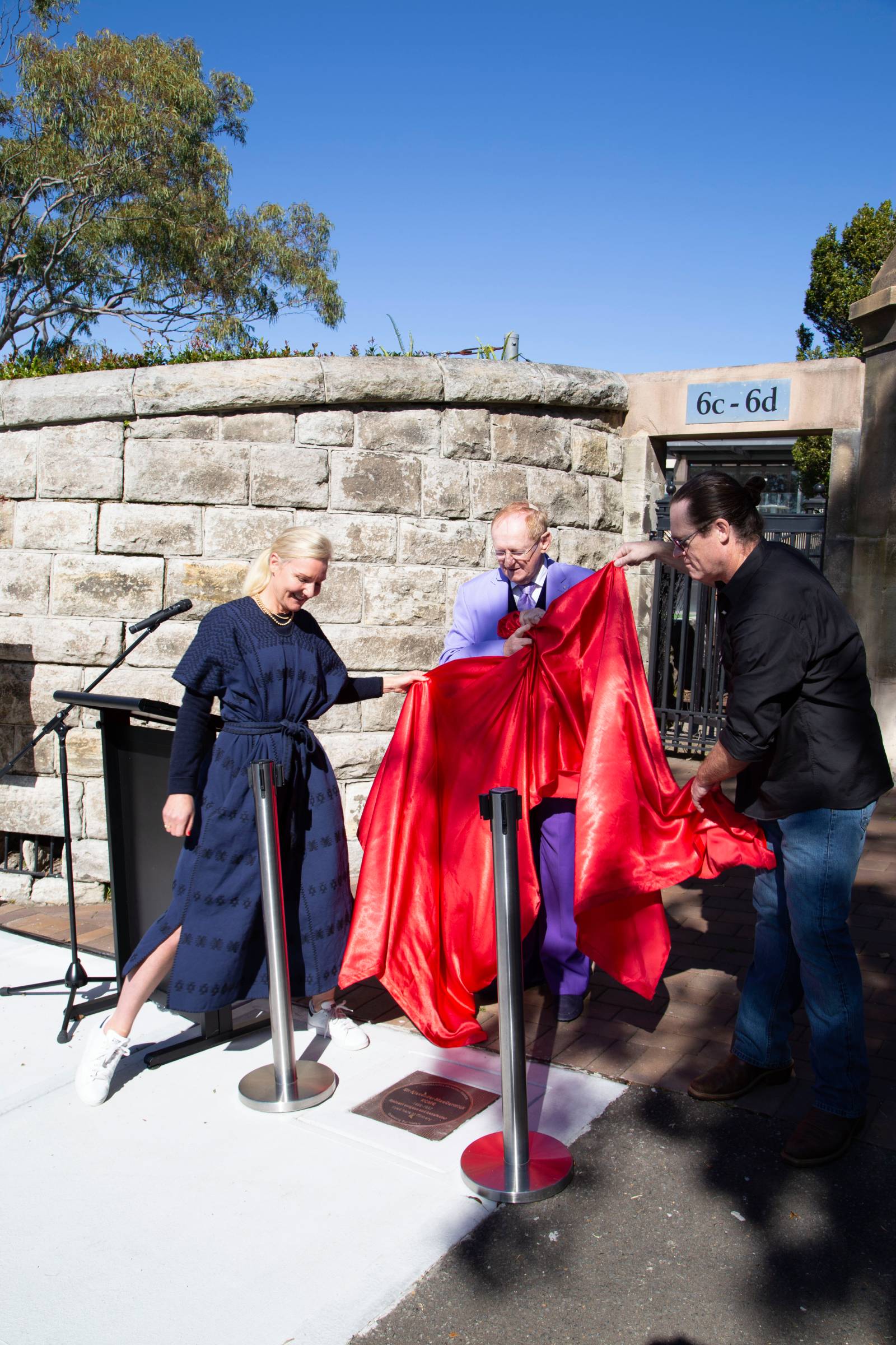 Sir Alexander MacCormick KCMG plaque unveiling