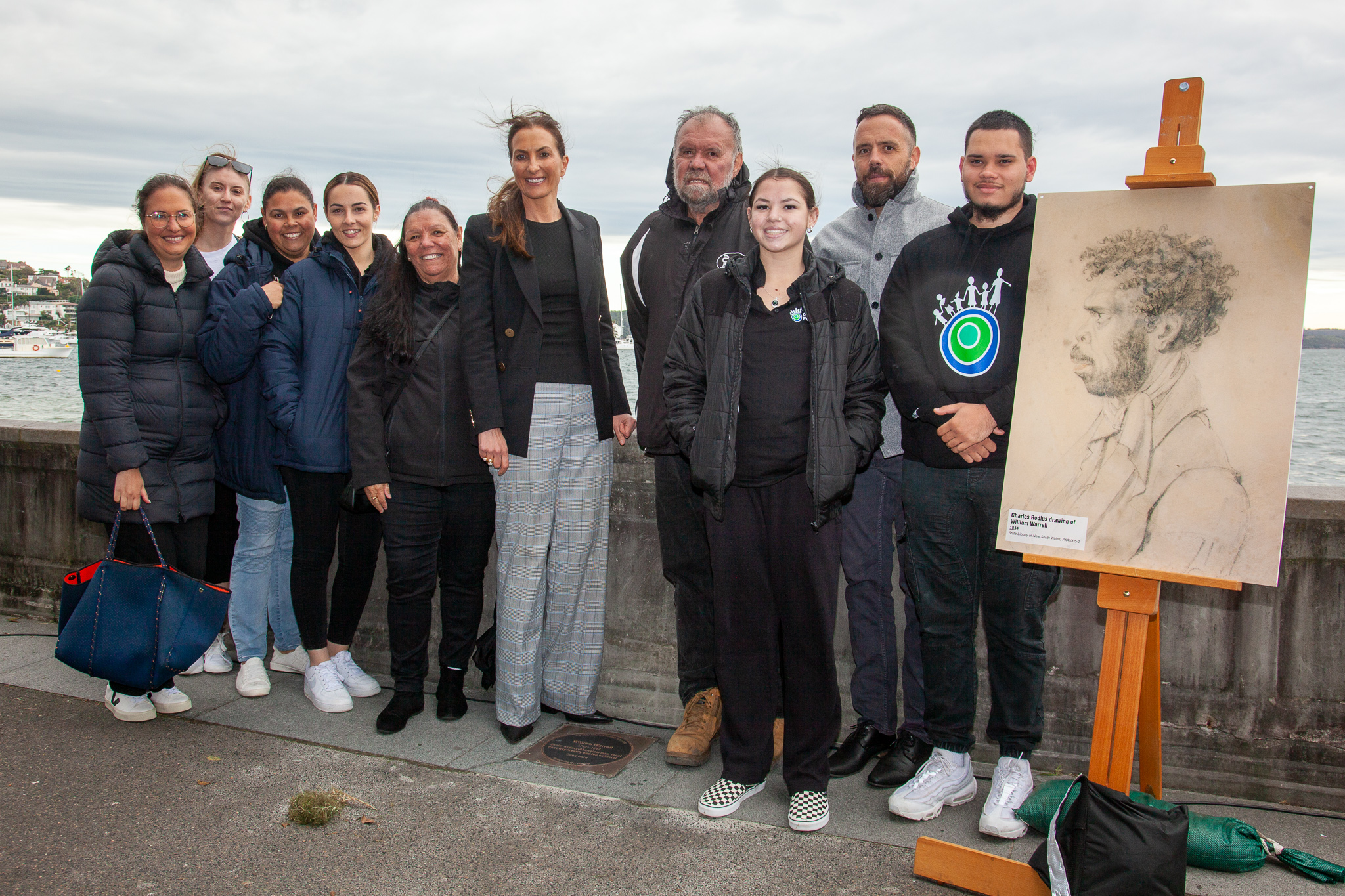 William Warrell plaque unveiling