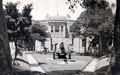 Ocean Street chambers - front garden