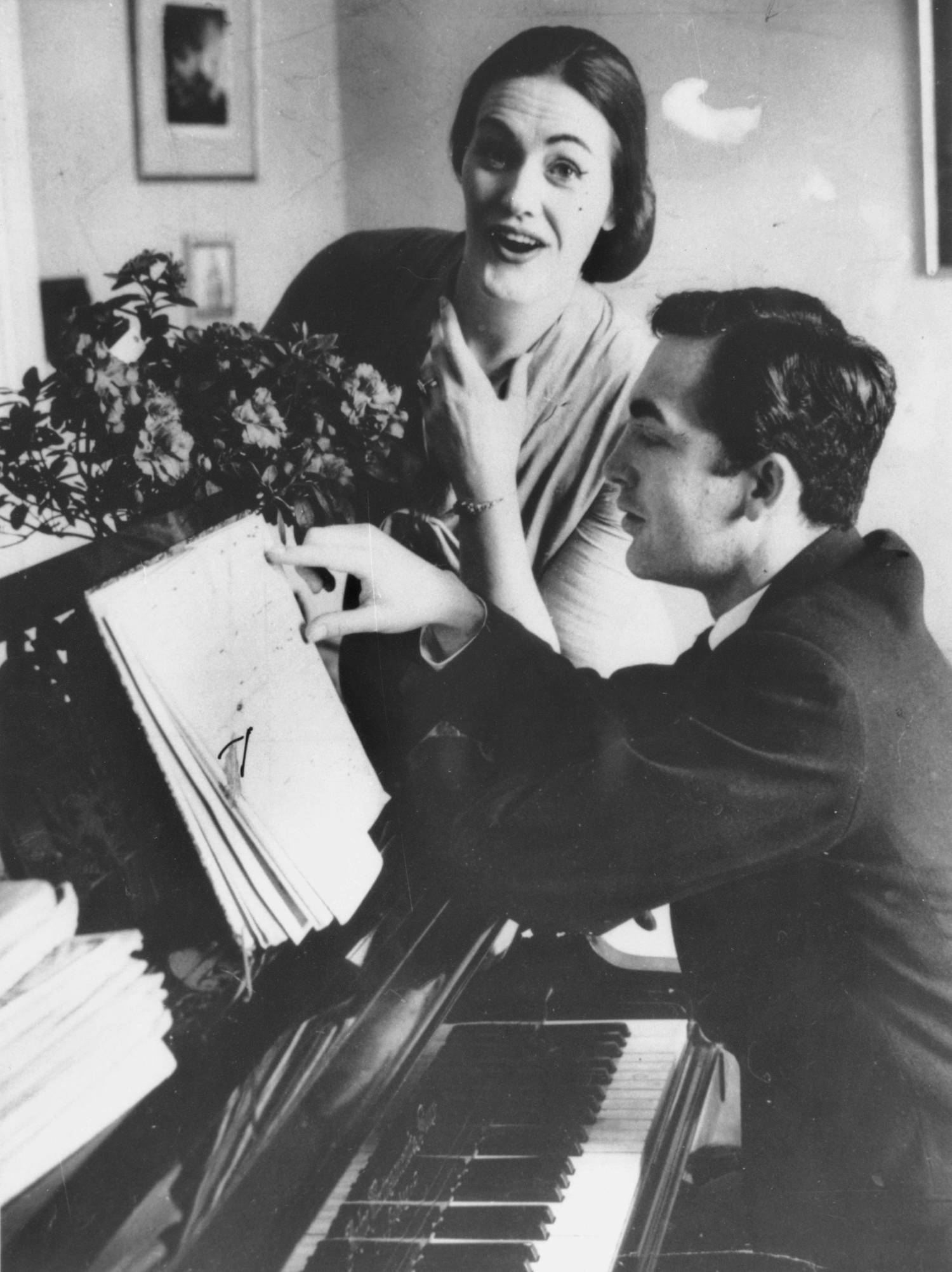 Portrait of Joan Sutherland and Richard Bonynge London 1959