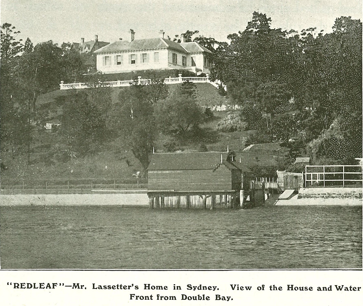 View of redleaf from water