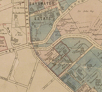 Woollahra map 1890