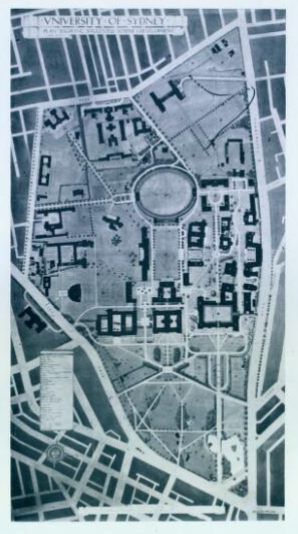 LW 13 The University of Sydney - Wilkinson Plan reproduced from Art in Australia Series 3_ No 31 1 March 1930.png