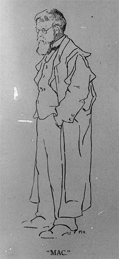 Sir Mungo MacCallum - Caricature -  University of Sydney Archives 0000274