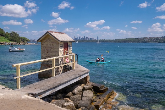 camp Cove kayaking