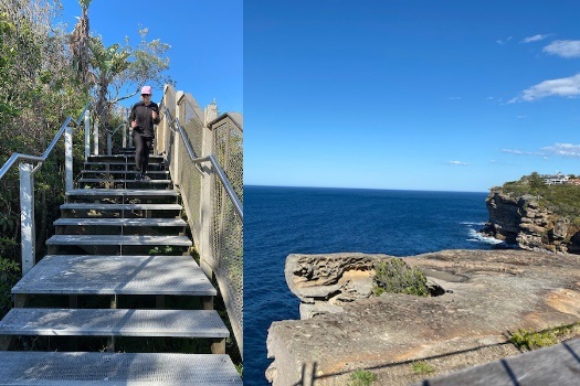 Gap Bluff Stairs