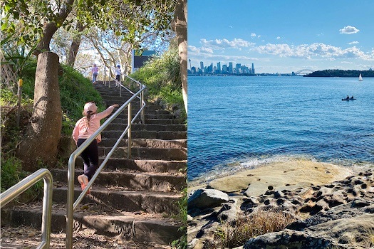 Hermitage Foreshore Trail Stairs
