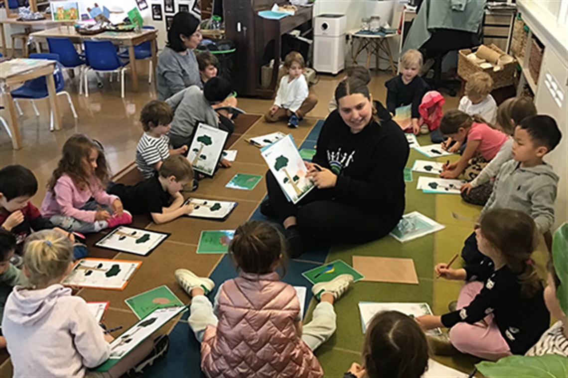 Dharawal language learning at Woollahra Preschool