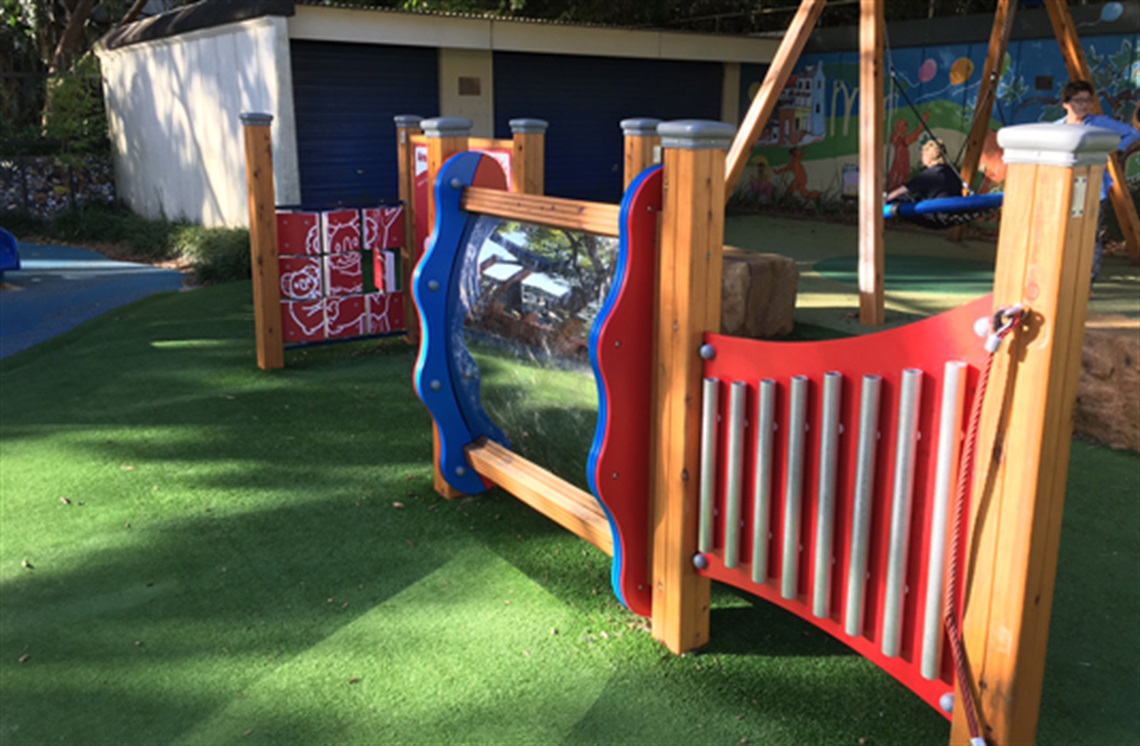 Holdsworth Playground Sensory Panels