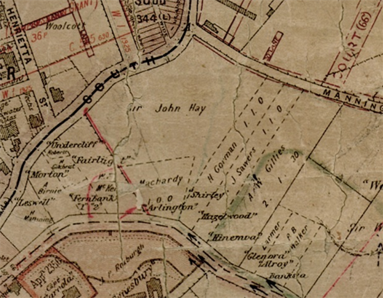 Woollahra map